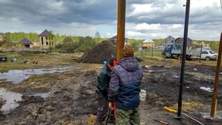 Заказать монтаж винтовых свай в Шуя - цена под ключ с доставкой от 1859 шт
